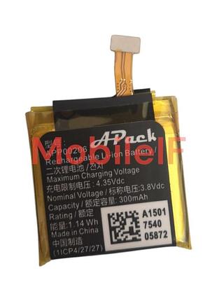 Акумулятор батарея apack app00206, 300mah