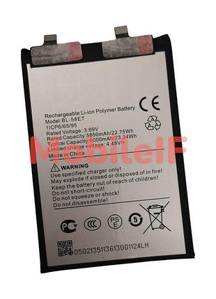 Акумулятор батарея tecno pova 5, bl-58et, 6000mah