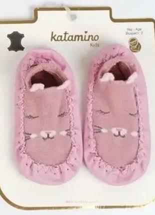 Махрові шкарпетки чешки пінетки 3 роки тм katamino
