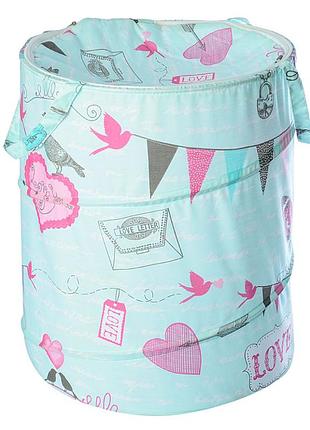 Корзина для игрушек m 5766 на молнии love