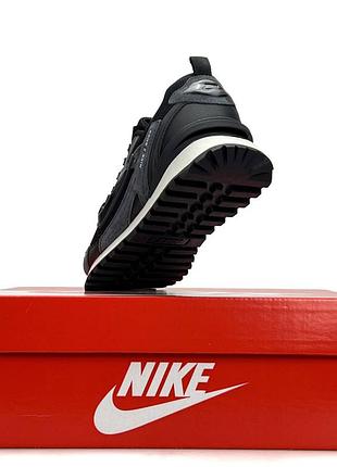 Nike waffle s dark grey black 2