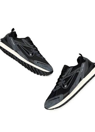 Nike waffle s dark grey black 4