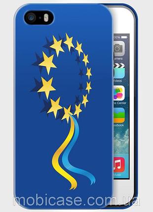 Чехол для для iphone 5/5s "ukraine in eu 4"