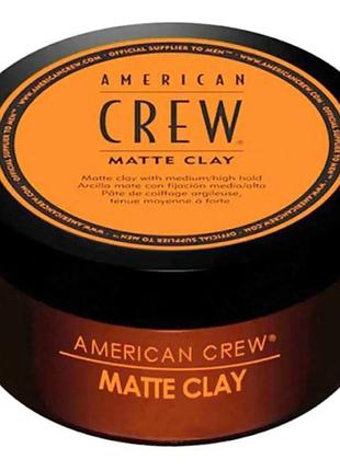 Глина american crew matte clay 85 г