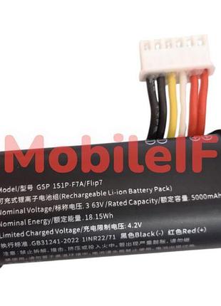 Акумулятор батарея jbl flip 7, gsp 1s1p-f7a, 5000mah, 18.15wh