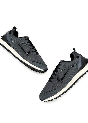 Nike waffle s grey black 5