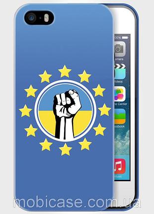 Чехол для для iphone 5/5s "ukraine in eu 2"