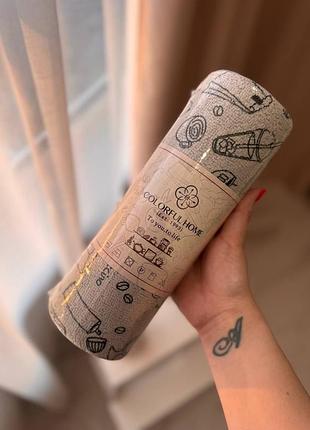 Набор кухонных салфеток из микрофибры 25*25 см отрывные с рисунком 20шт