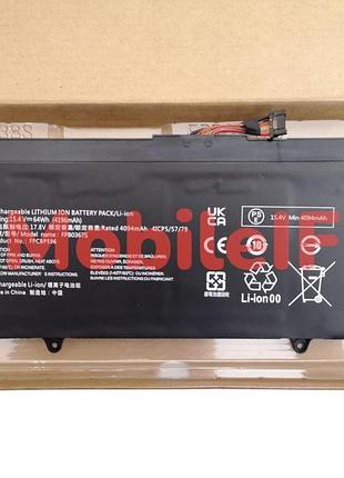 Акумулятор батарея, fujitsu lifebook u9312, u9313x, cp816349-01,fpcbp596, fpb0367s, 4196mah, 64wh