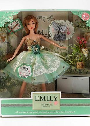 Кукла "emily" qj088d с аксессуарами, р-р куклы - 29 см, в кор. 28.5*6.5*32.5 см