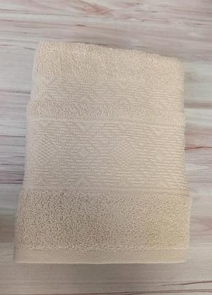 Махровое полотенце для лица luzz kilim 50*90см бежевий