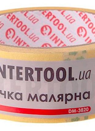 Лента малярная intertool - 38 мм х 20 м желтая (в упаковке - 6 шт.) 🔥