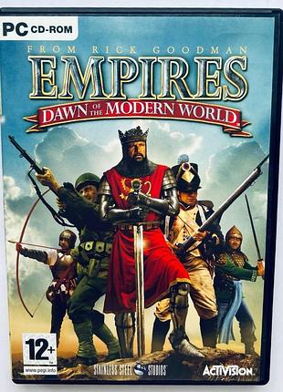 Empires dawn of the modern world, б/у, английская версия - диск для pc
