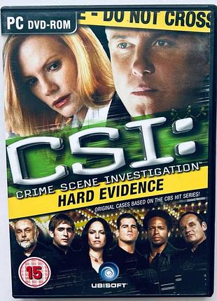Csi: hard evidence, б/у, английская версия - диск для pc