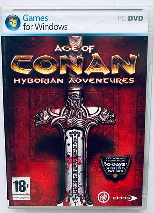 Age of conan hyborian adventures, б/в, англійська версія - диск для pc