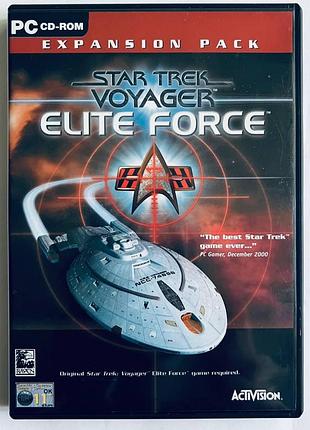Star trek: voyager elite force expansion pack, б/в, англійська версія - диск для pc