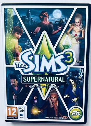 The sims 3 supernatural expansion pack, б/в, англійська версія - диск для pc