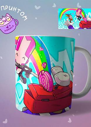 Чашка кружка castle crashers "3