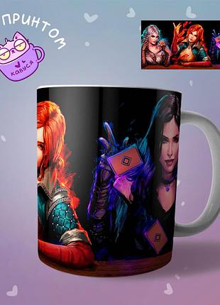 Чашка кружка the witcher ведьмак "2