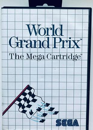 World grand prix, б/в, англійська версія - картридж для sega master system