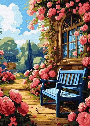 Картина за номерами - квітковий сад ©art_selena_ua идейка 40х50 см (kho6335)