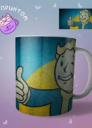 Чашка кружка fallout фалаут "6