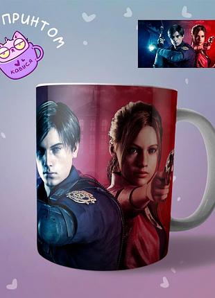 Чашка кружка resident evil "2