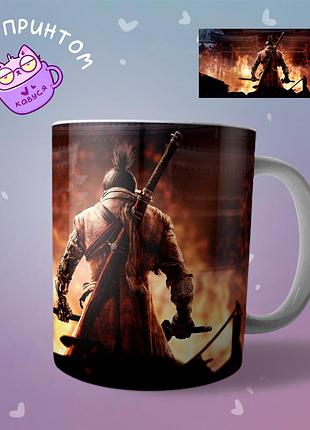 Чашка кружка sekiro: shadows die twice "3