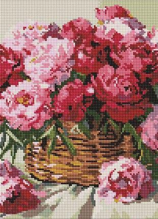Алмазна мозаїка - мелодія цвітіння ©art_selena_ua ідейка 40х50 см (amo8186)