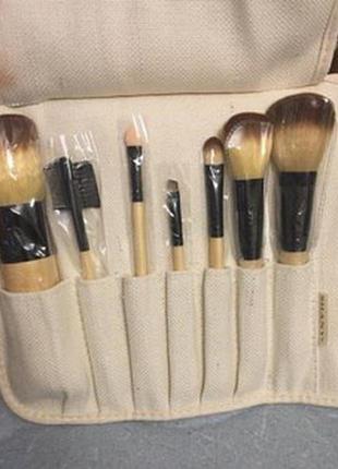 Набор кистей для макияжа shany deluxe bamboo brush set5 фото
