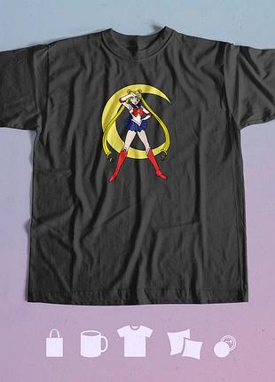 Футболка з принтом аніме сейлор мун sailor moon
