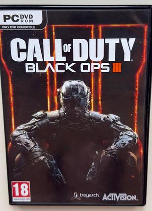 Call of duty black ops iii, б/у, англійська версія - диск для pc