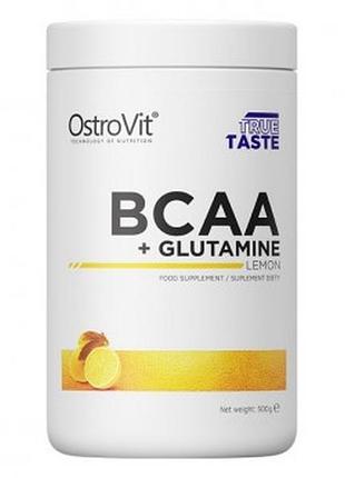 Аминокислоты ostrovit bcaa + glutamine 500 грамм