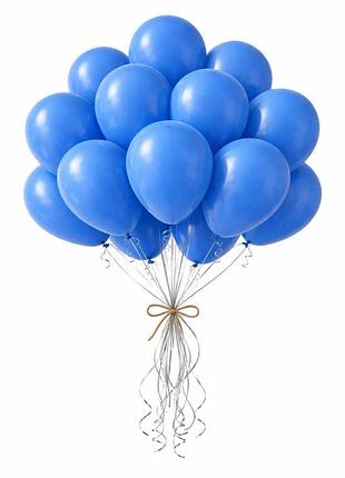 Воздушные надувные шарики htop balloons party 12 дюймов 100 шт яркие товары аксесуары для празника голубой