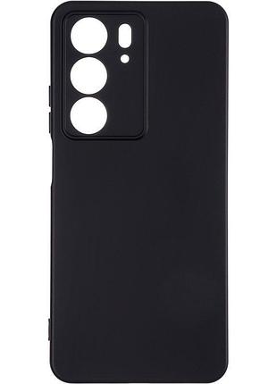 Чохол silicone case для realme c75 бампер чорний