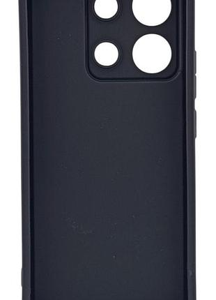 Чохол shock case для xiaomi redmi note 13 4g бампер силіконовий чорний 4