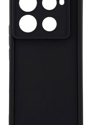 Чохол shock case для infinix note 40 pro plus 5g (x6851b) бампер силіконовий чорний