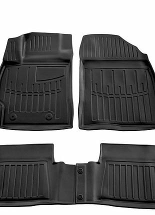 Килимки stingray 3d (4 шт, поліуретан) для toyota auris 2007-2012 рр