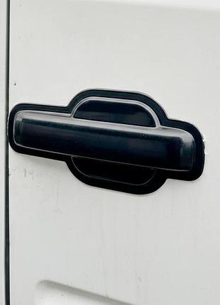 Накладка на ручку двери eurocap (1шт, abs) для mercedes vito w638 1996-2003 гг