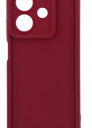 Чехол shock case для oppo a3x (cph2681 / cph2641) бампер силиконовый цвет бордовый