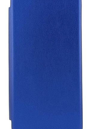 Чехол книжка premium для xiaomi redmi note 14 pro plus 5g на магните с подставкой синий