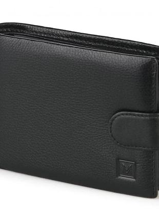 Портмоне кожаное мужское vermari 002-220 black