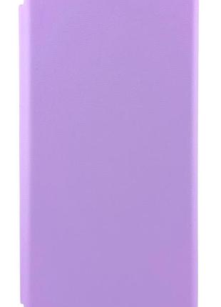 Чехол книжка premium для samsung galaxy a06 / a065 на магните с подставкой сиреневый