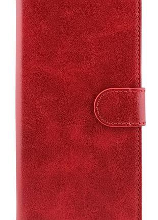 Чохол-книжка flip для motorola g04/g04s на магніті з підставкою червоний