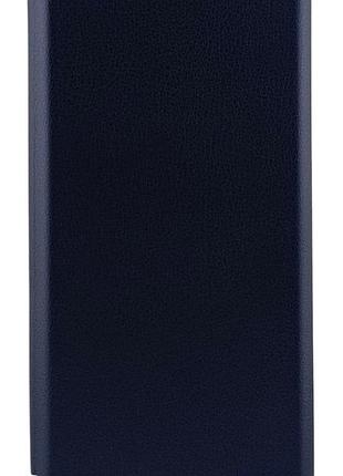 Чехол книжка premium для motorola g04/g04s на магните с подставкой темно-синий