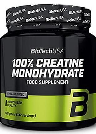 Креатин biotech usa 100% creatine monohydrate 300 грамів