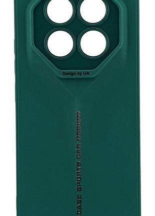 Чехол pro case для xiaomi redmi note 14 pro plus 5g бампер силиконовый зеленый