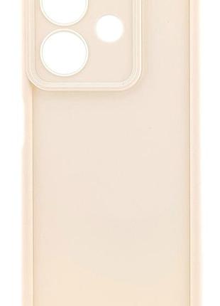 Чехол shock case для oppo a40 (cph2669) бампер силиконовый цвет бежевый