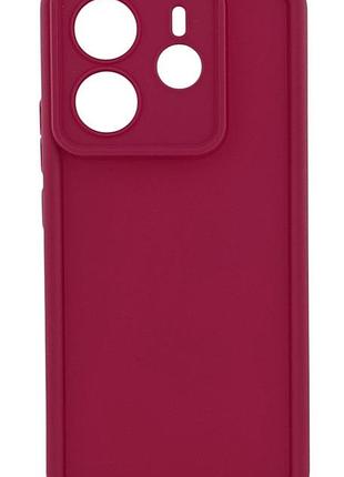 Чехол shock case для xiaomi redmi note 14 4g global (код модели 24117rn76g / 24117rn76o) бордовый