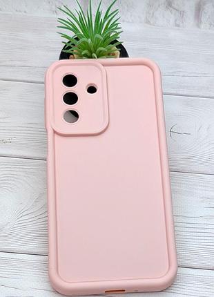 Чехол shock case для samsung galaxy a17 5g / a176 бампер силиконовый цвет светло-розовый